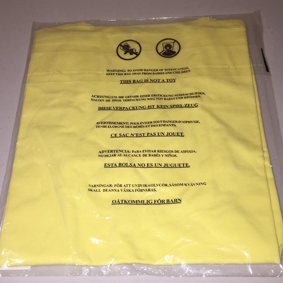 Basic By Yest Yemi Sunshine Yellow T Shirt Size 8 - Picture 16 of 16